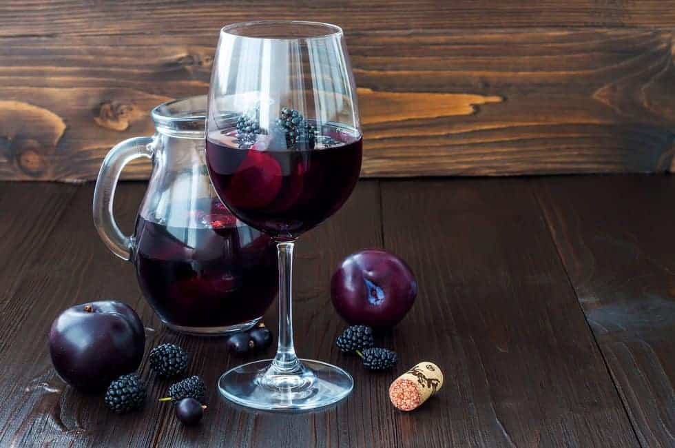 Blackberry and Plum Wine