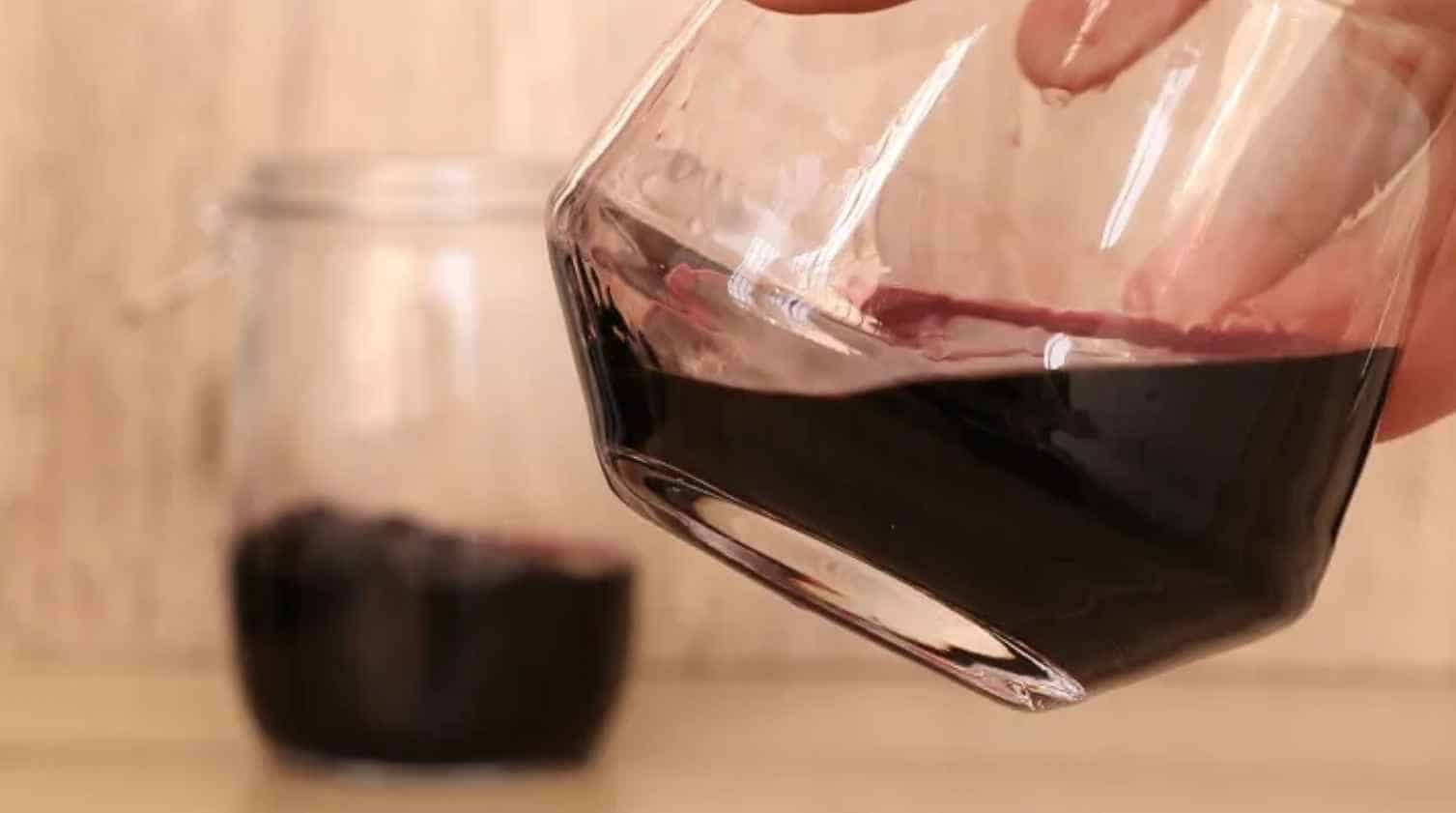 Homemade Mulberry Wine