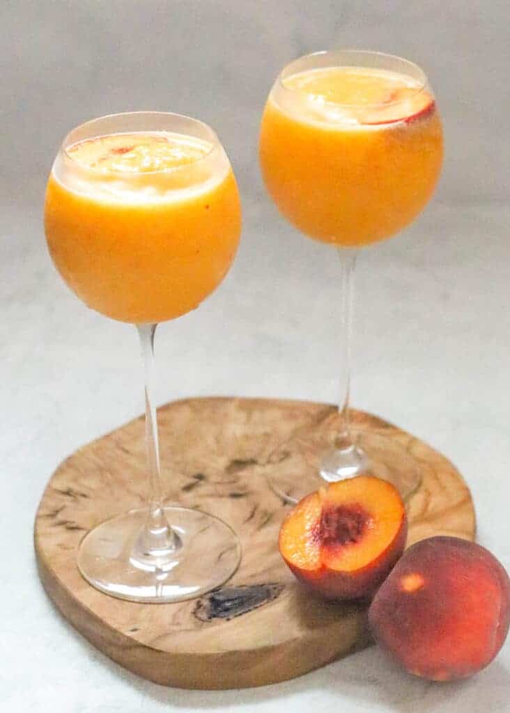 Tropical Peach Wine Slushies Recipe 
