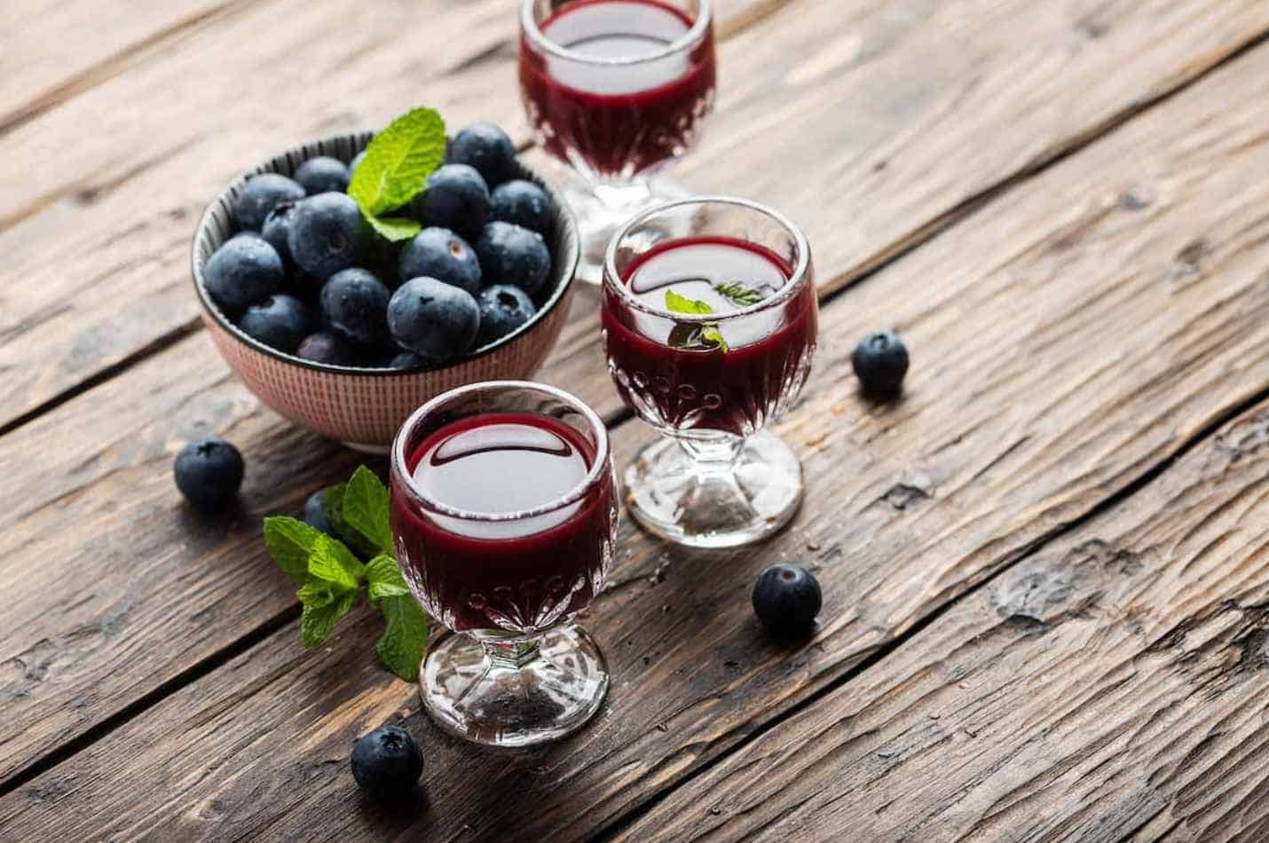What is blueberry wine