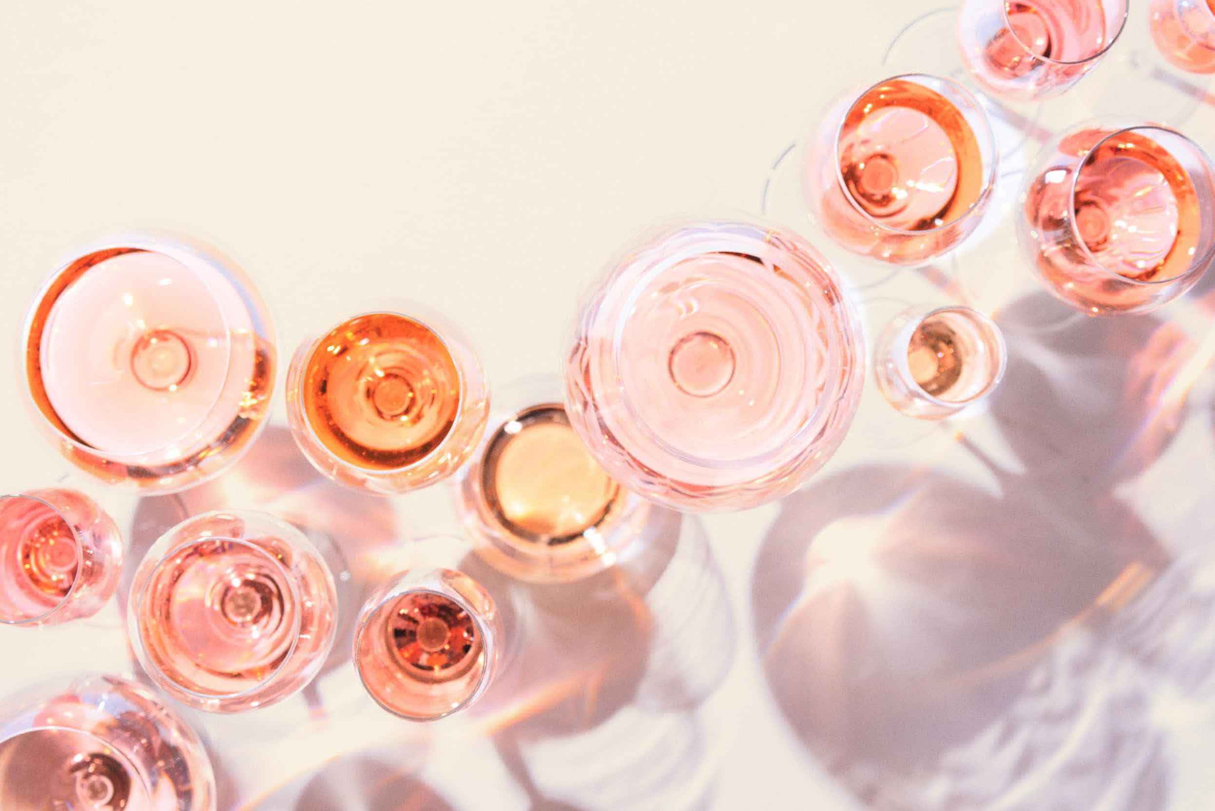 Dry to Sweet Rosé Wine Sweetness Chart