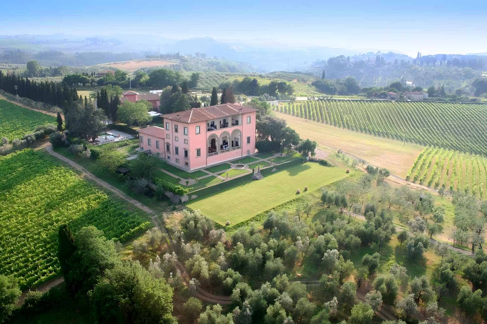 Wine Map of Tuscany