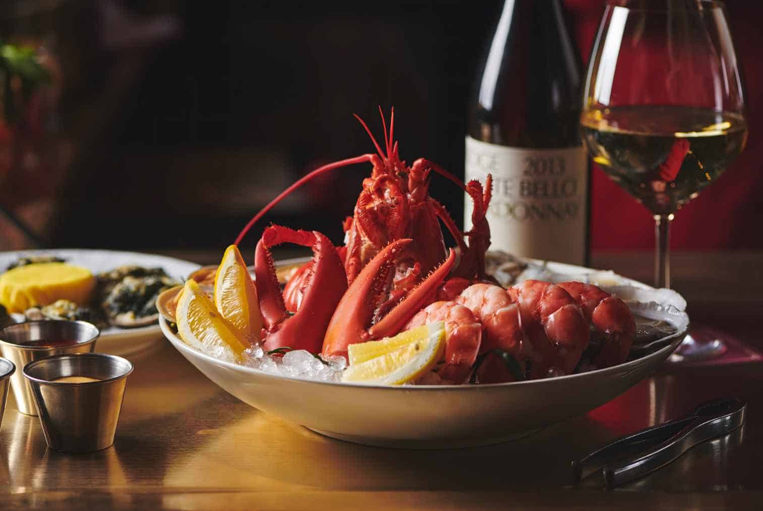 White Wines and Lobster