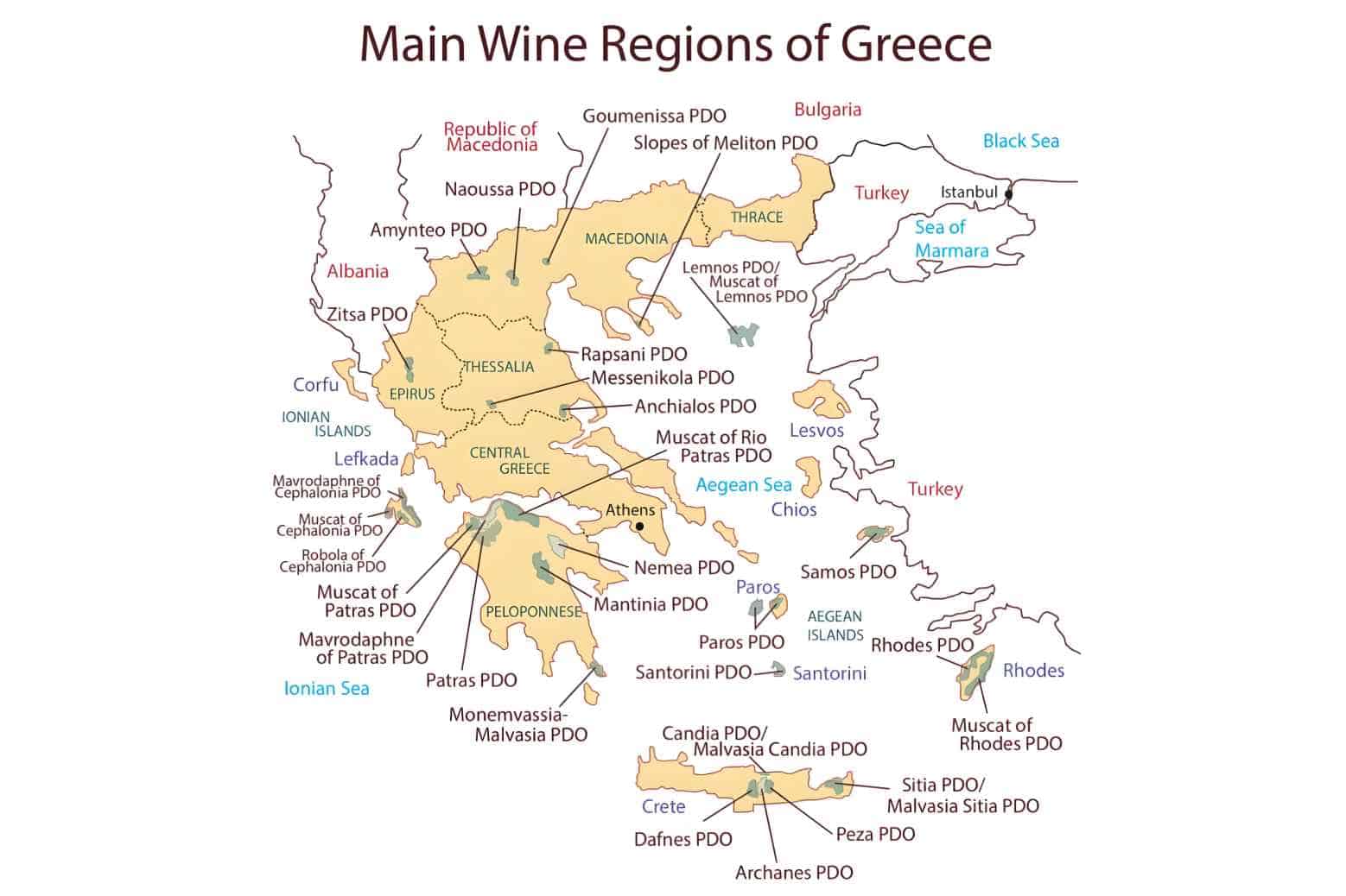 16 Greek Wine Regions