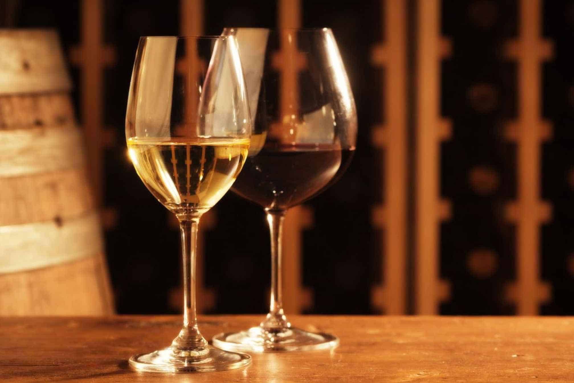 What are the differences between making red and white wine