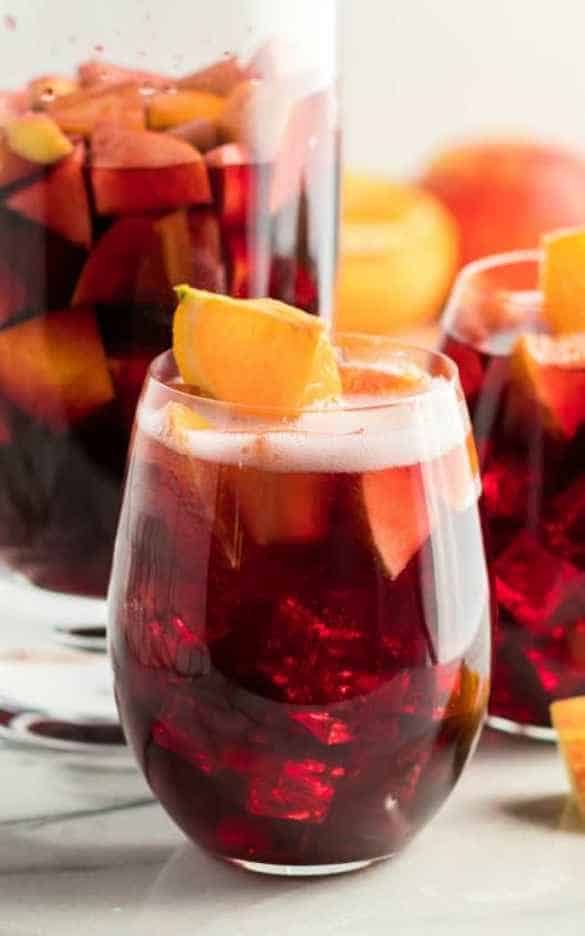 Sparkling Red Wine Sangria