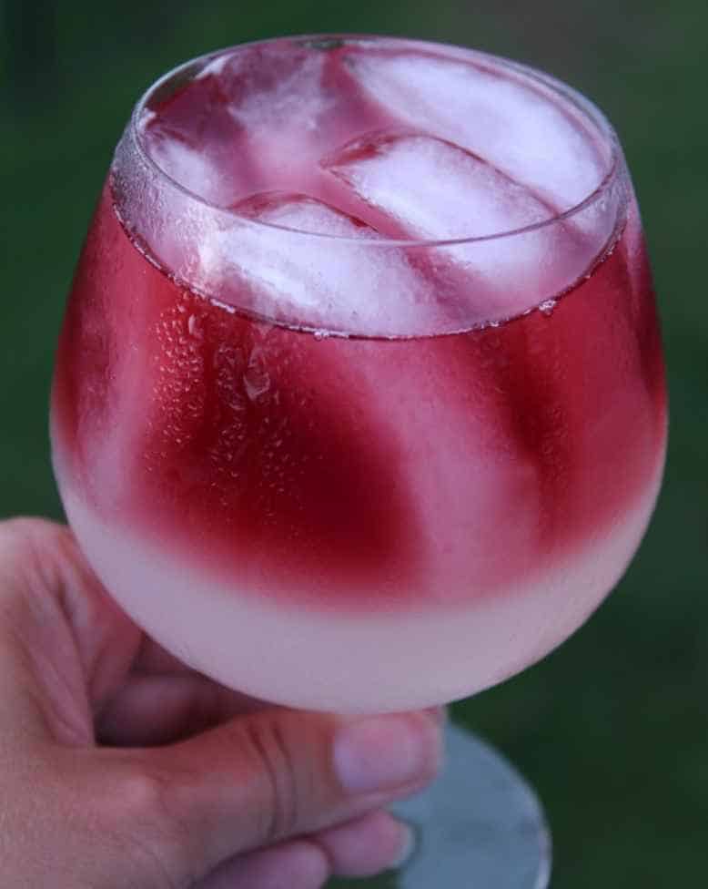 Vodka Lemonade Wine Cocktail