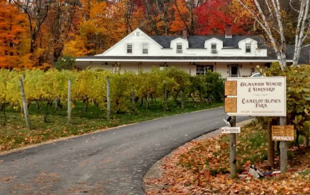 Gilmanton Winery in New Hampshire, US
