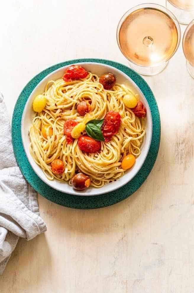 Light Pasta Goes with Rosé Wine