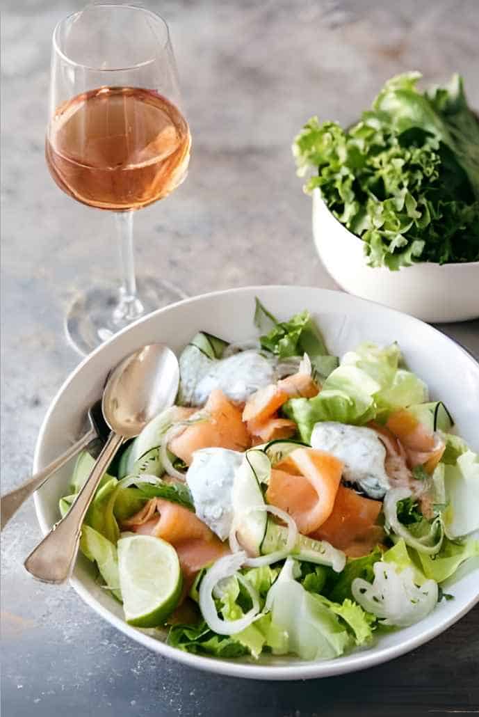 Refreshing Appetizers Go with Rosé Wine