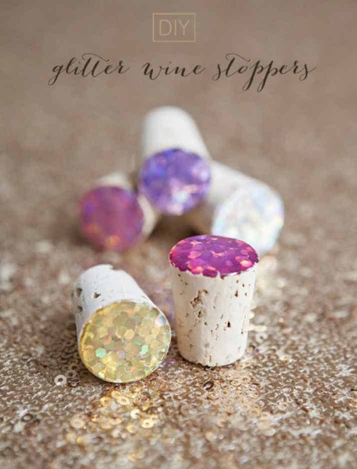 Glitter Wine Stoppers