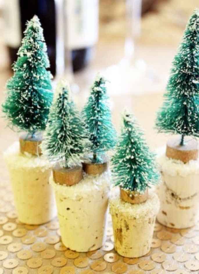 Snowy Tree Wine Stoppers